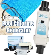 Salt water Pool System Chlorine 8-20g/h 26,000 Gallon Electrolyzer Swimming