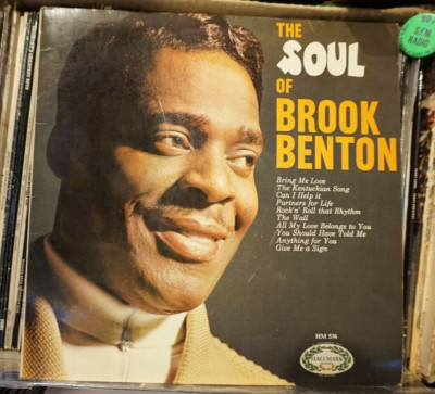 Brook Benton - The Soul Of Brook Benton - LP Vinyl Album Super Cool 1960's Soul