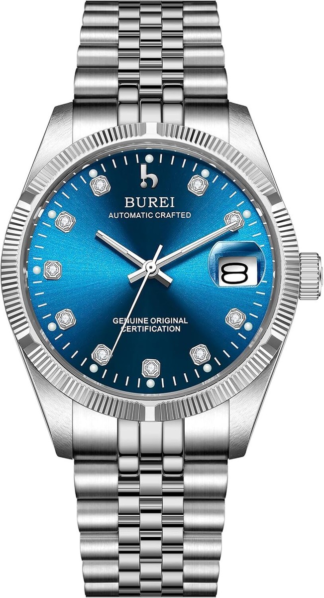 Automatic Watches Burei Oyster Perpetual Datejust BUREI Men's