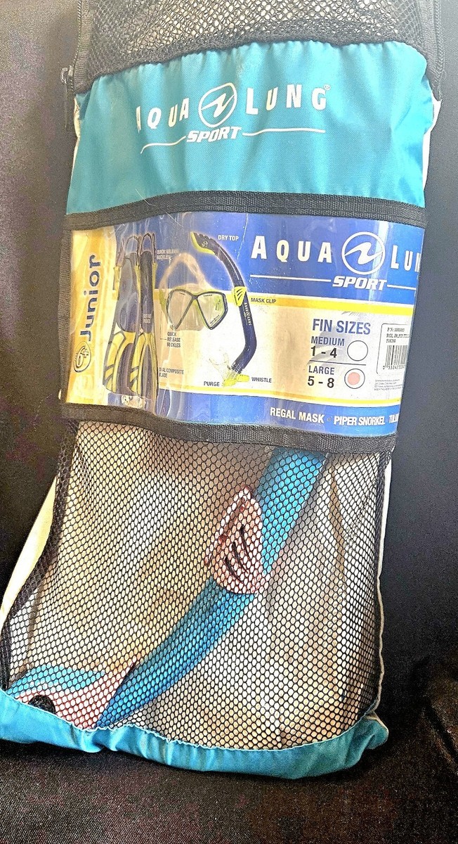 Aqua lung Adults Zinger Snorkel Set | Sports Direct