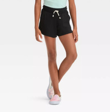 Cat  Jack casual Black Drawstring Shorts