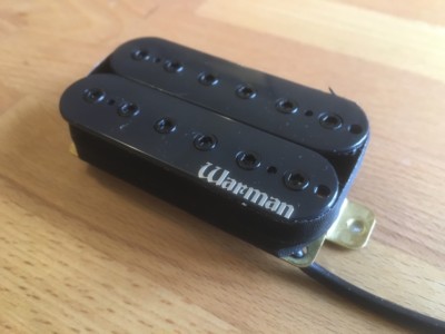 Warman Destroyer HOT 12 Pole 16k Bridge Humbucker Pickup in Schwarz