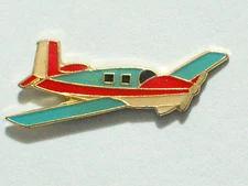 Mooney Aircraft Pin Airplane Pin _ Vintage Mooney Airplane Lapel Pin, Tie Tack