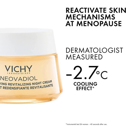 VICHY • NEOVADIOL Peri-Menopause Redensifying Night Cream 50ml • - Picture 3 of 6