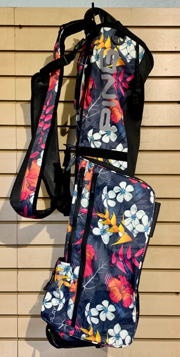 PING HOOFER MOONLITE CARRY GOLF BAG, TROPIC, (TM-22) SHOP PING HOOFER MOONLITE CARRY GOLF BAG, TROPIC, (TM-22) SHOP
