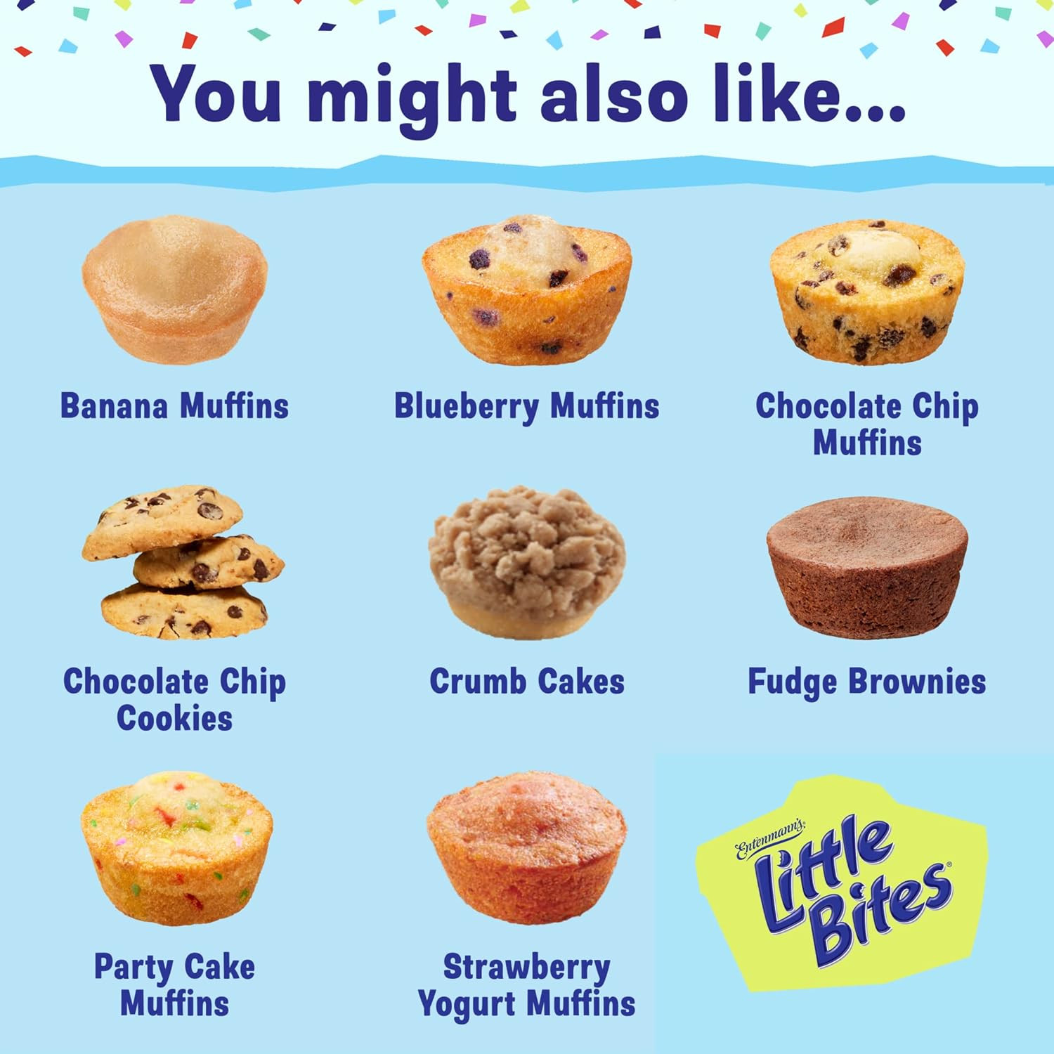 Entenmann'S Little Bites Chocolate Chip Muffins, 20 Pouch Value Pack