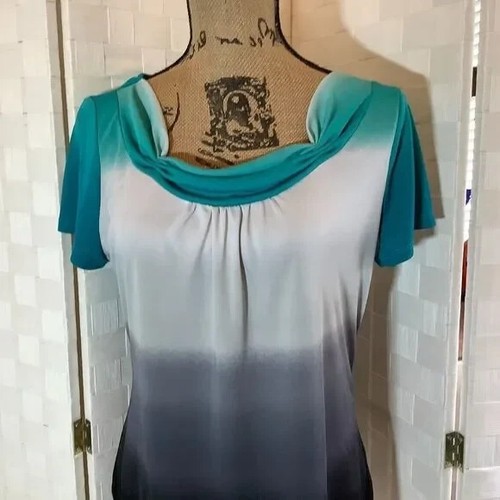 solo ny blouse size small petite - Picture 3 of 7