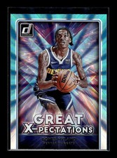 2021 Donruss #24 Bones Hyland Rookie Great X-Pectations Holo Teal Laser Mint+