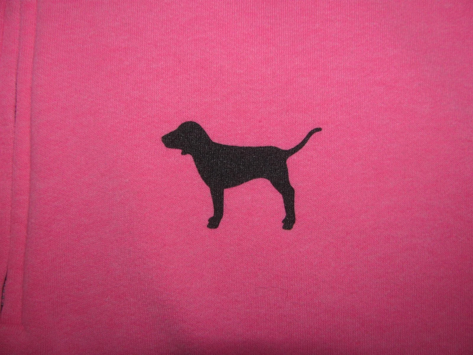 UNDERCOVER Maglione Victoria's Secret taglia S P tasche a canguro 1 4 zip Love rosa ottantasei