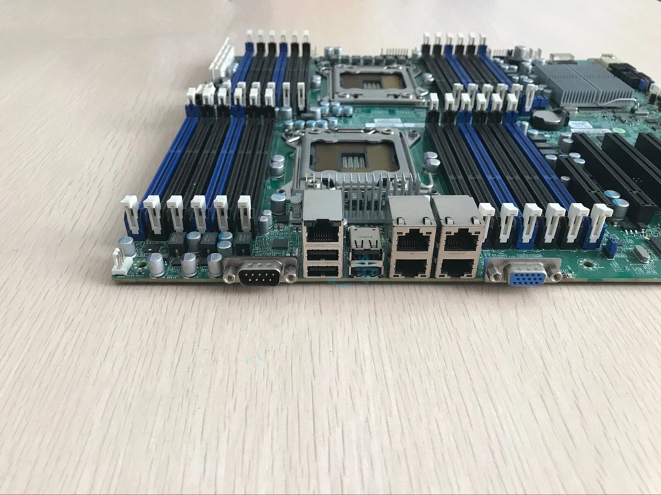 SUPER X9DRI-LN4F+ Sever Motherboard Intel C602 LGA2011-V2 DDR3 ECC With I/O - Image 2 of 2