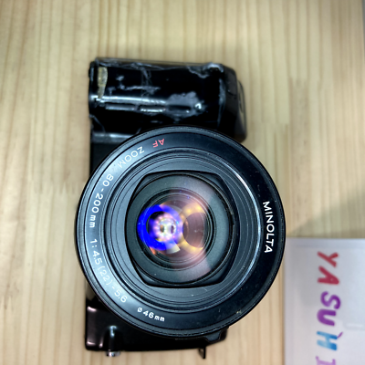 Minolta 8700i Film SLR Camera Body 80-200 lenz Program 3200i Flash