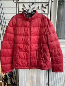 barbour fibre down jacket mens