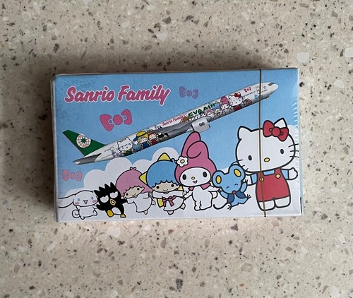 2013 Sanrio Hello Kitty limitierte Auflage Eva Air Spielkarten versiegelt NEU - Bild 4 von 4