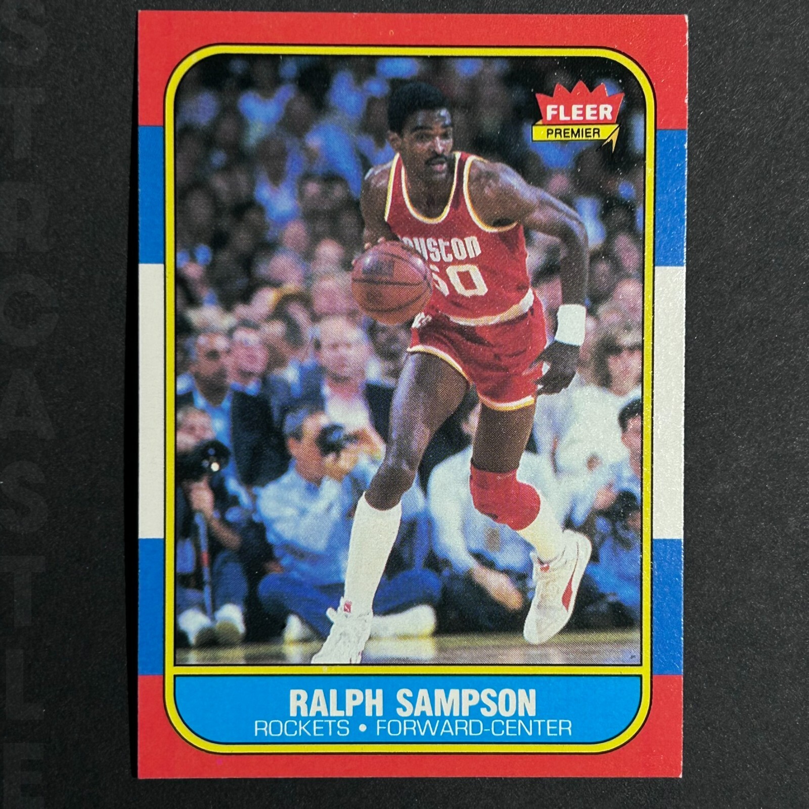 Ralph Sampson 1986-87 Fleer Rookie RC #97 Rockets HOF NM-MT 🏀