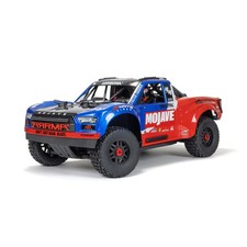ARRMA ARA4404T2 - MOJAVE 4X4 4S BLX 1/8 Desert Truck RTR, Blue/Red