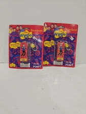 A Pair Of  Wiggles Spinning Key Chains Dorothy Wags Murray Anthony 2003 Keyring