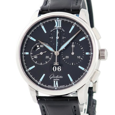 Glashutte Original Chronograph Date Senator 1-37-01-03-02-35 42mm #HDW229