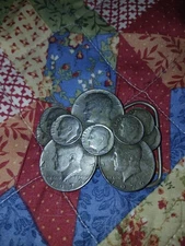 Vintage 1979 Limited Edition Coin Belt Buckle The Great American Buckle Co 336