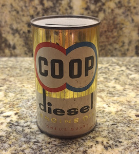 USA VINTAGE CO-OP GREASEオイル缶 1950s Co-Op Oil | eBay