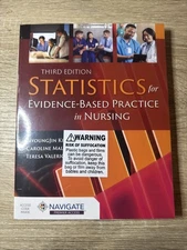 Statistics for Evidence-Based Practice in Nursing Third Edition New Sealed
