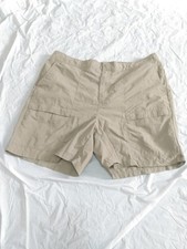 Old Navy Stretch Men  s Shorts XXL Elastic Drawstring Pockets Khaki Beige