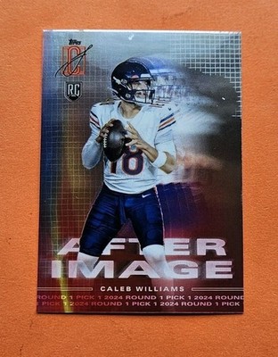 Caleb Williams RC, 2024 Topps Signature Class, After Image AI-6, Chicago Bears