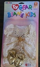 RARE NIB SEALED Vintage Ty Gear For Beanie Kids Princess Outfit