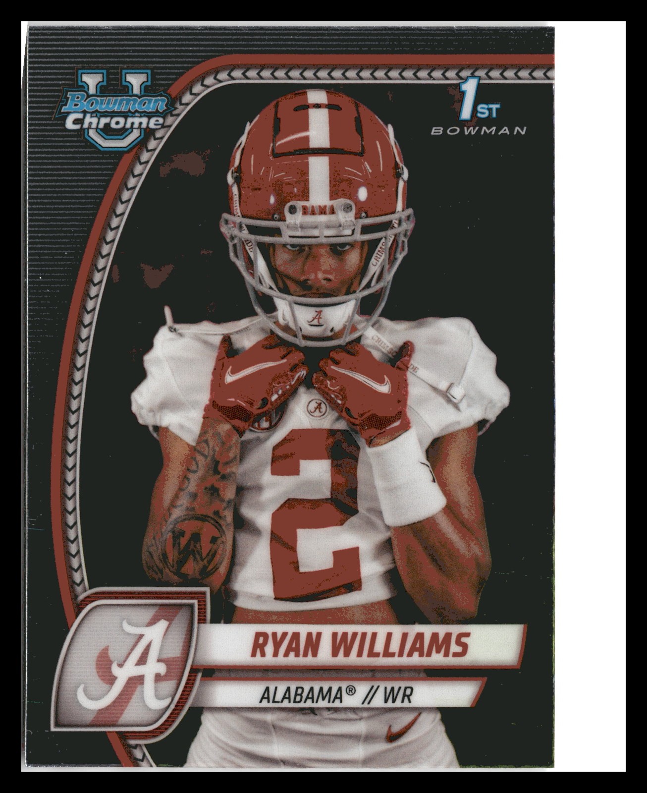 2024 Bowman University Chrome #53 Ryan Williams