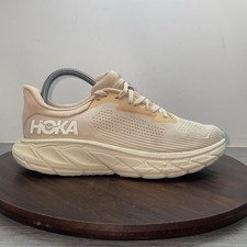 Hoka One One Arahi 7 Womens 8 D Shoes Athletic Running Vanilla Cream Sneakers