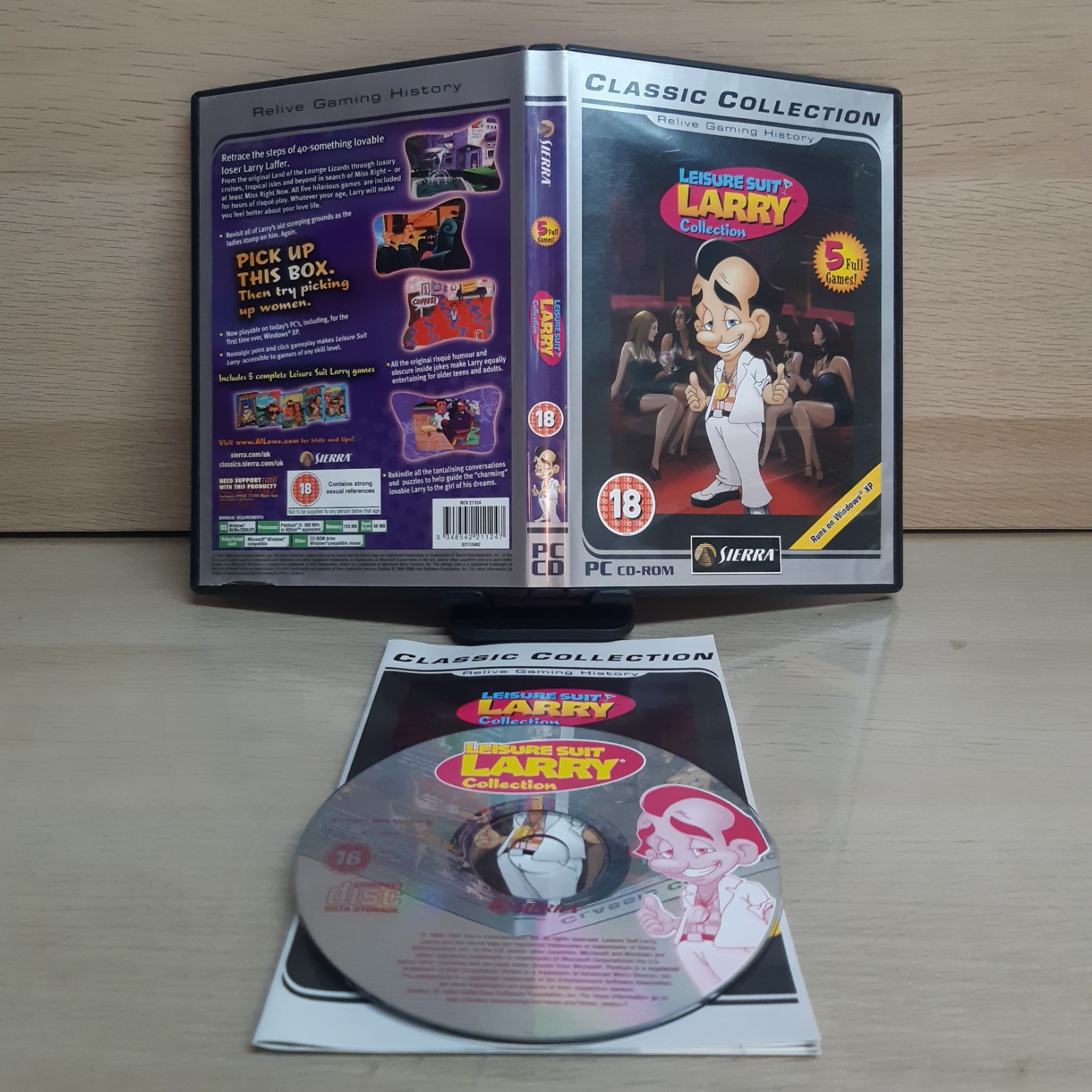 Leisure Suit Larry Collection - 5 Games In 1 - PC CD-ROM
