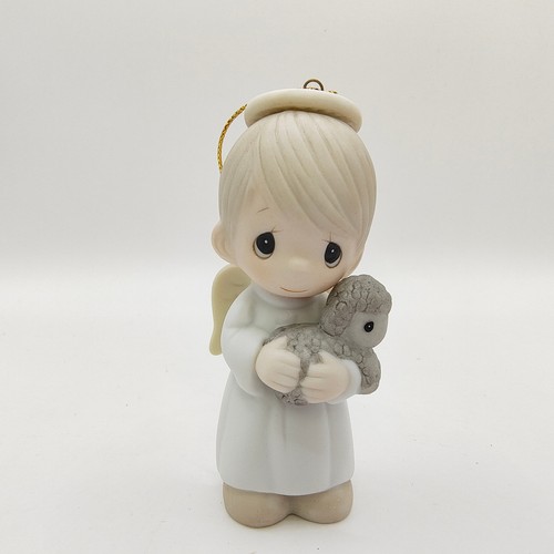 De colección 1986 Precious Moments Ornamento Pastor del Amor 102288 Belén de Navidad - Imagen 2 de 15