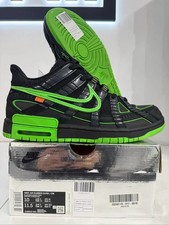 Used Nike Air Rubber Dunk Off-White Green Strike GL4R9VN8RT5Z (10) SHIPS FAST