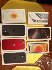 Mixed Lot Empty iPhone Boxes - Multiple Models  Colors