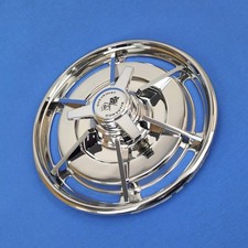 1963 Corvette Hubcap Wheel Cover 3830638 Polished Original Wspinner Bars 63