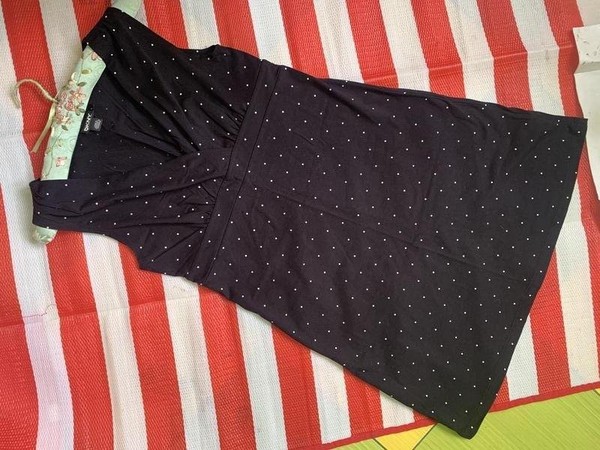 Women DKNY Dress Black Cotton 36 #7EX9