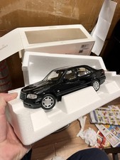 1:18 Scale Norev 1997 Mercedes-Benz C-Class W202 C200 Sedan Black Diecast Model