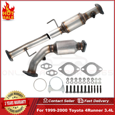 FITS:1999-2000 Toyota 4Runner Catalytic Converter Set 3.4L California Emissions