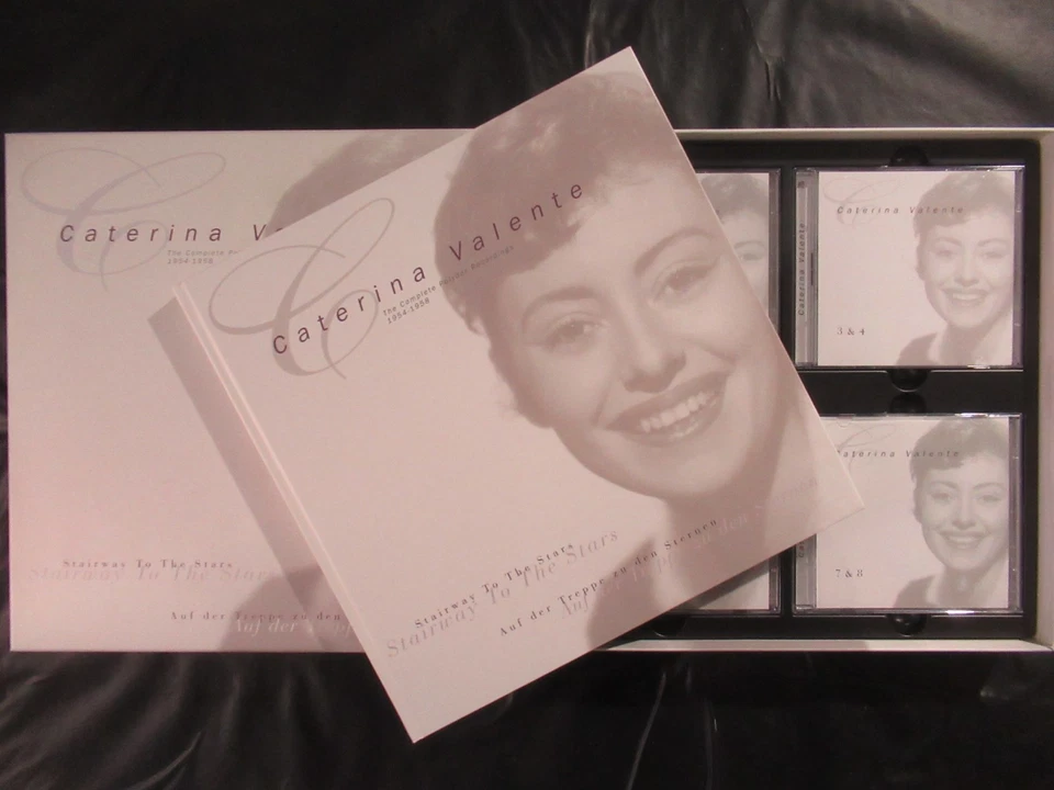 CATERINA VALENTE Stairway To The Stars / 8 CD Box + Book 1999 BEAR FAMILY 16307 - Bild 3 von 4