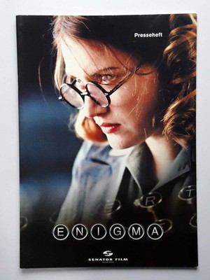 Enigma - Das Geheimnis - Saffron Burrows - Dougray Scott - Presseheft