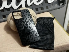 Black Leopard Loopy Case iPhone 12 Original