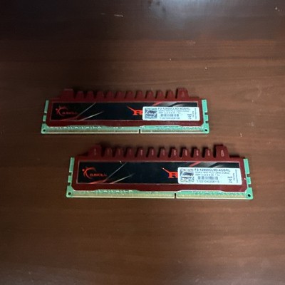 G.Skill F3-12800CL9D-4GBRL - 2 x 2GB DIMM 1600 MHz DDR3 SDRAM - tested - works