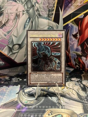 Yugioh! Schwarz geflügelter Drache (V.4 - Ultimate Rare) - TSHD-DE040 - Deutsch