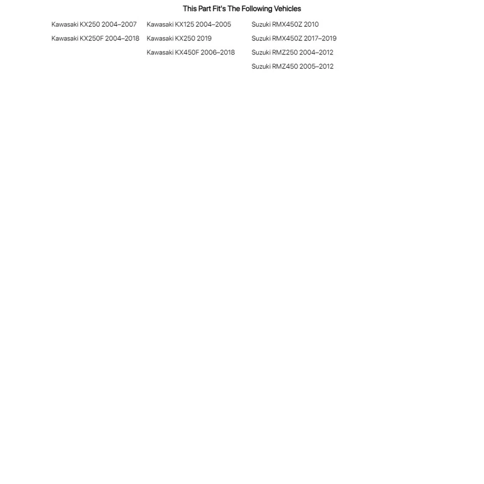 Черный задний стальной плетеный тормозной трос Streamline для Kawasaki KX125 2004-2005 - Изображение 3 из 4