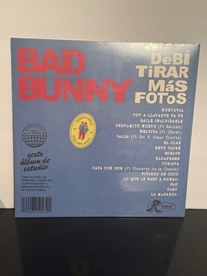 Bad Bunny DTMF DeBI TiRAR MaS FOToS Double Vinyl Gatefold New