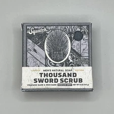 Dr. Squatch Thousand Sword Scrub Game Of Thrones Natural Soap 5oz.