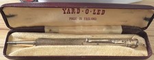 Vintage Rolled Gold Propelling Mechanical 422767 Yard O Led Pencil Cased