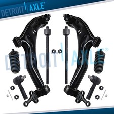 Front Lower Control Arms Tie Rods Suspension Kit for 2001 - 2006 Nissan Sentra