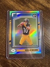 ROMAN WILSON SILVER HOLO 2024 DONRUSS OPTIC ROOKIE