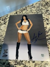 WWE Rosa Mendes Autographed 8 X 10 Wrestling Signed Photo File Coa