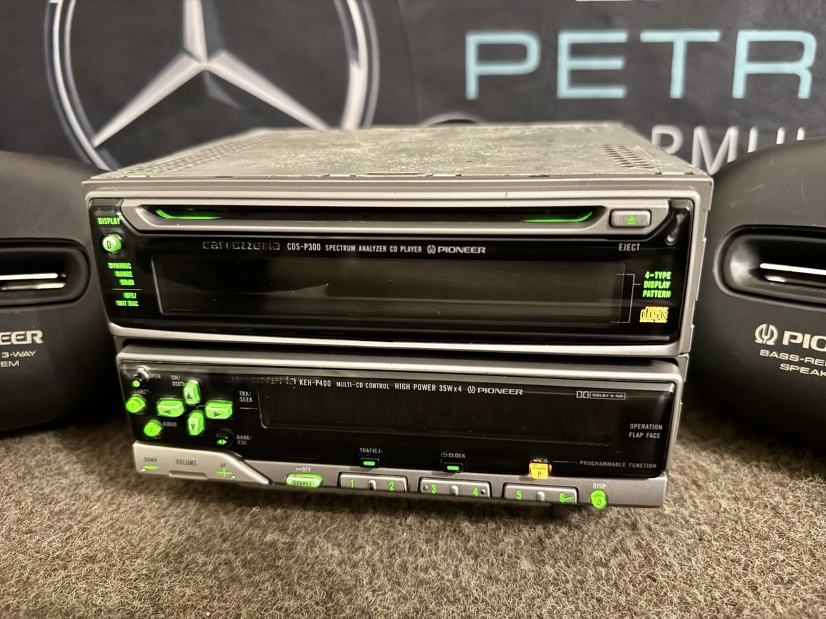 Pioneer Carrozzeria KEH-P300 + MDS-P700 セット 動作品 1DIN/MD